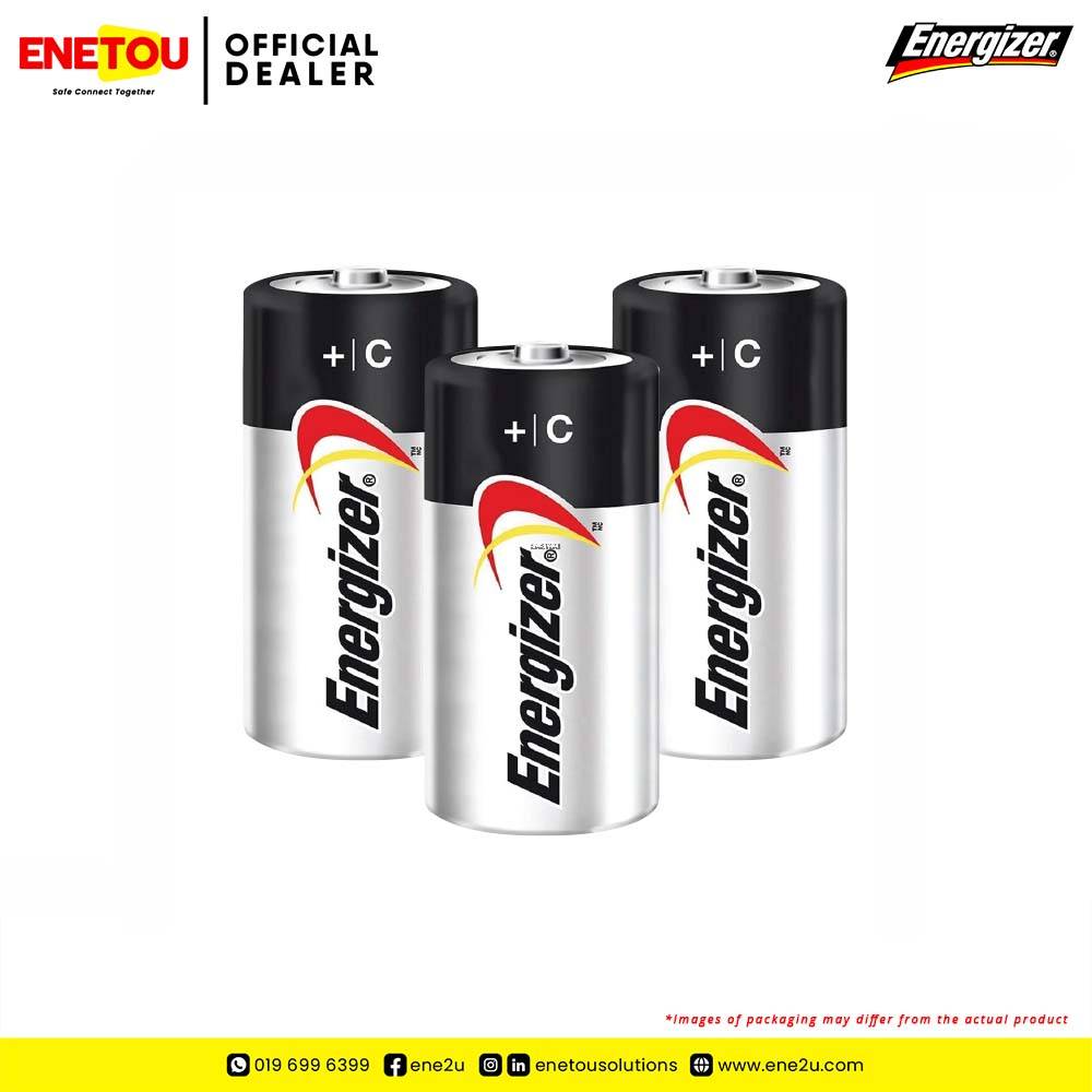 ENERGIZER MAX® C ALKALINE BATTERIES 2PCS/CARD [ORIGINAL]